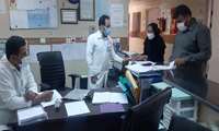بازدید سرزده از واحدهای درمانی و آزمایشگاه بیمارستان حضرت ولی عصر (عج)